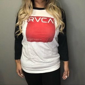 RVCA baseball tee